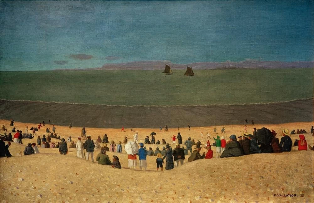 La spiaggia di Honfleur